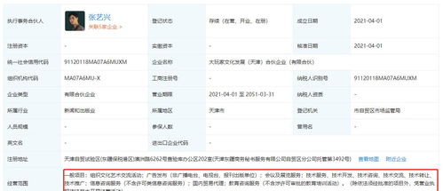 张艺兴黄磊黄渤合资新公司曝光 经营范围透露布局野心，多位明星合伙人入局蓝海市场